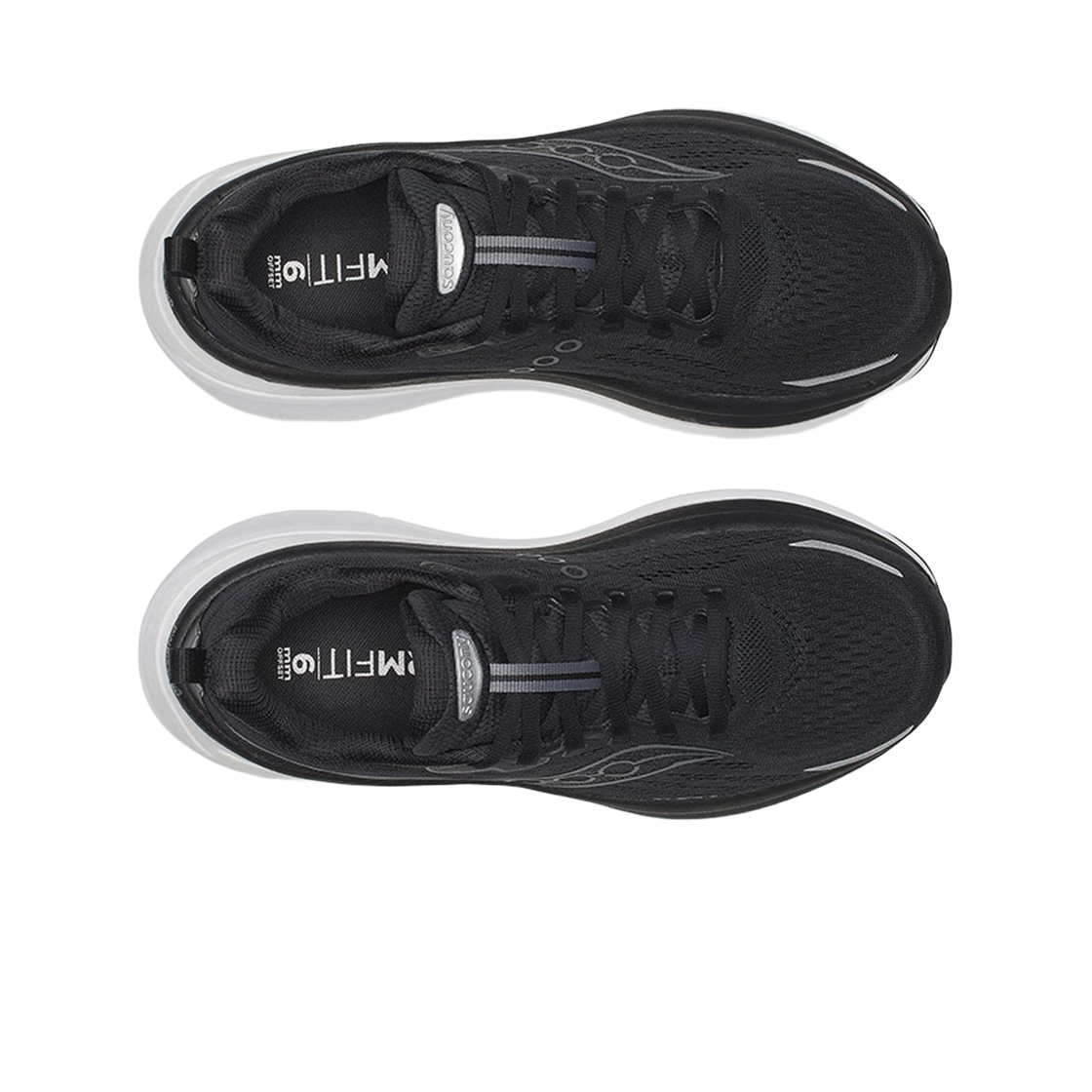 써코니 허리케인 25 와이드 블랙 화이트(Saucony Hurricane 25 Wide Black White) - 2
