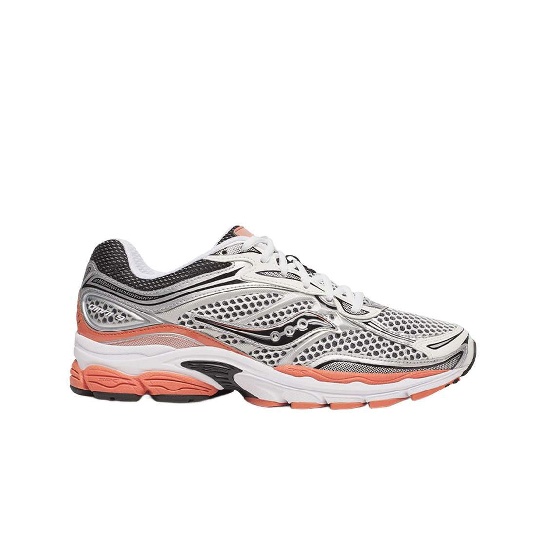S70739-11 Saucony Progrid Omni 9 Silver Orange