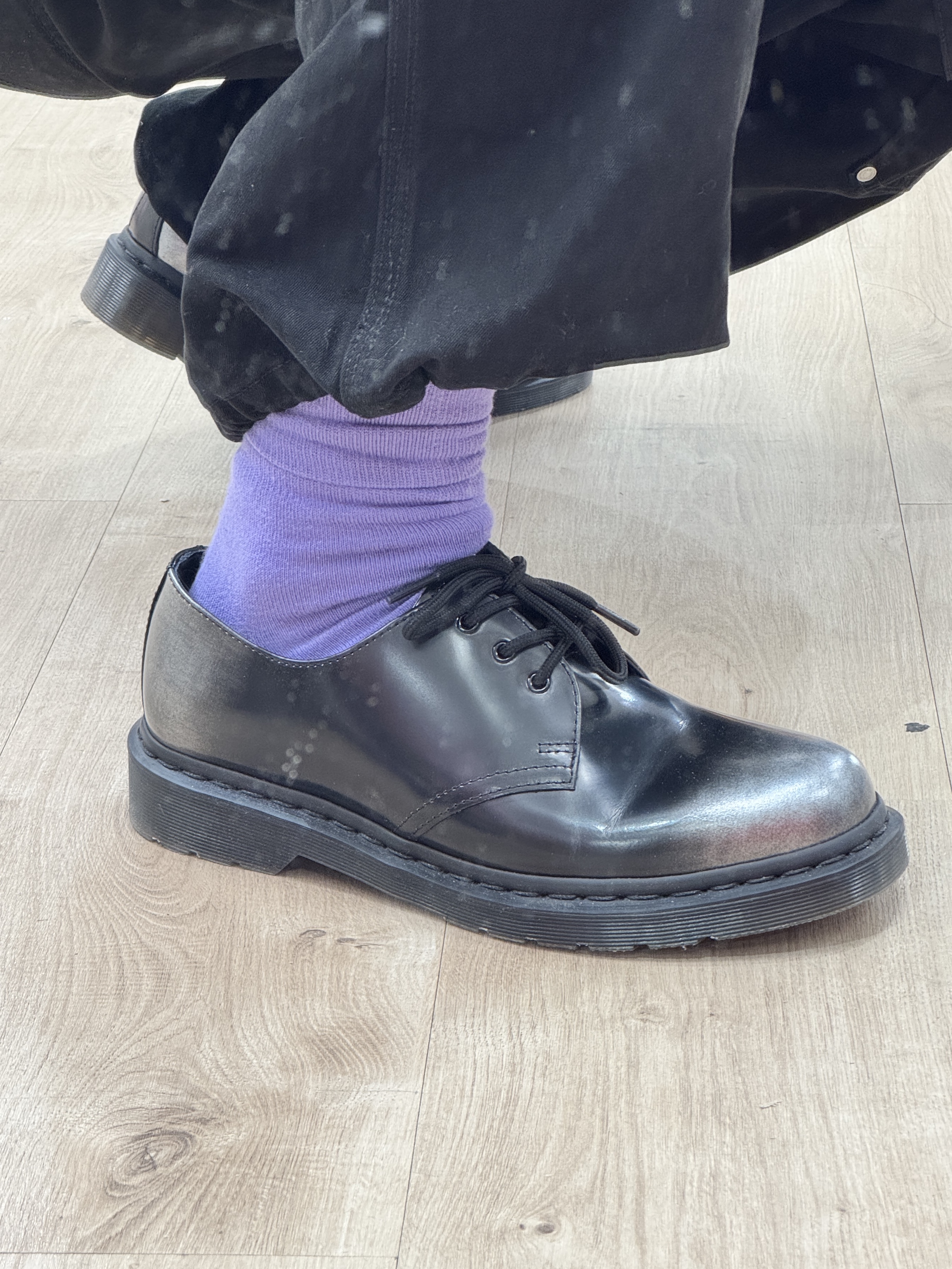 Dr. Martens 1461 Silver Arcadia Multi 착용 스타일 - 2