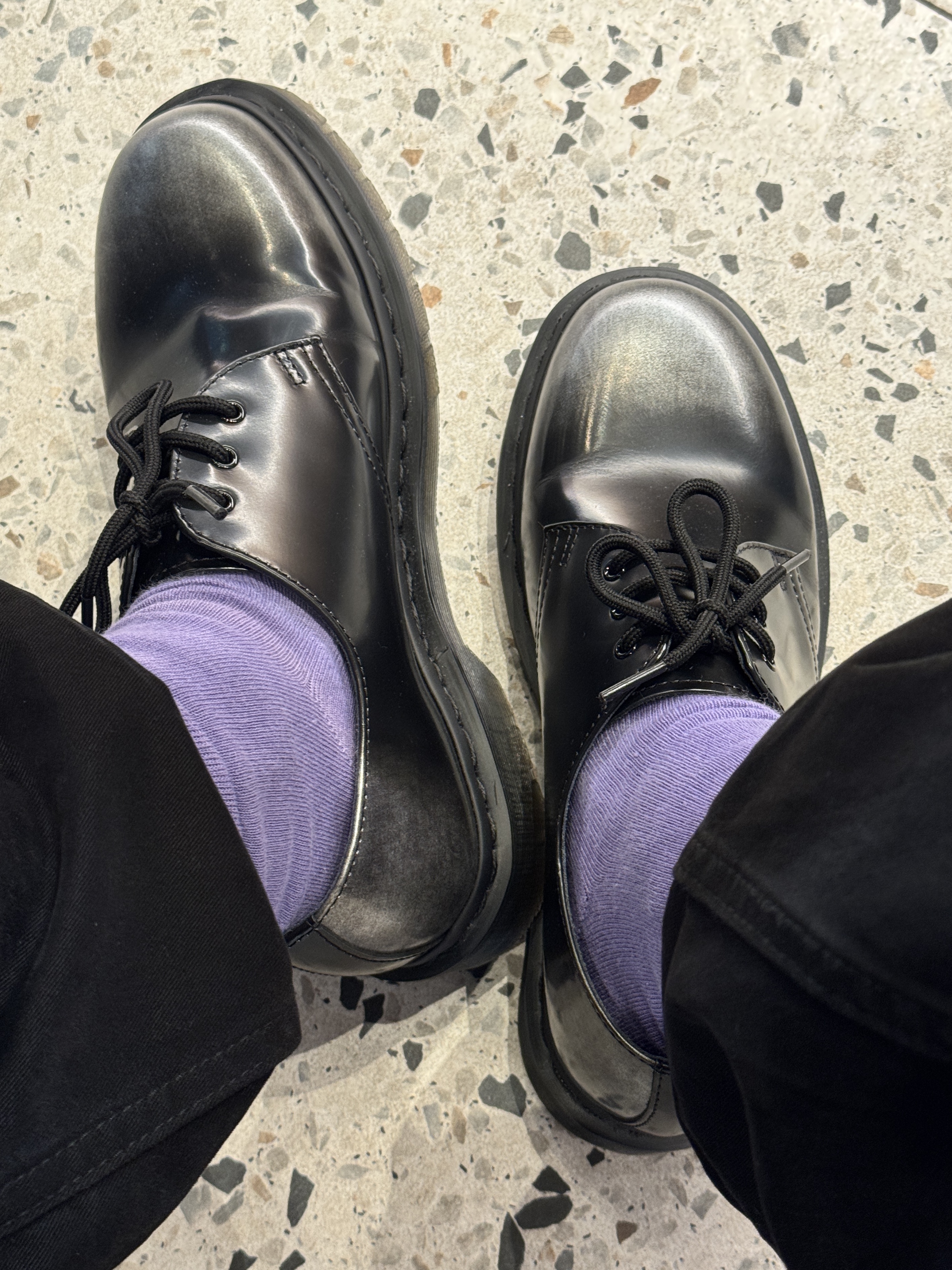 Dr. Martens 1461 Silver Arcadia Multi 착용 스타일 - 1