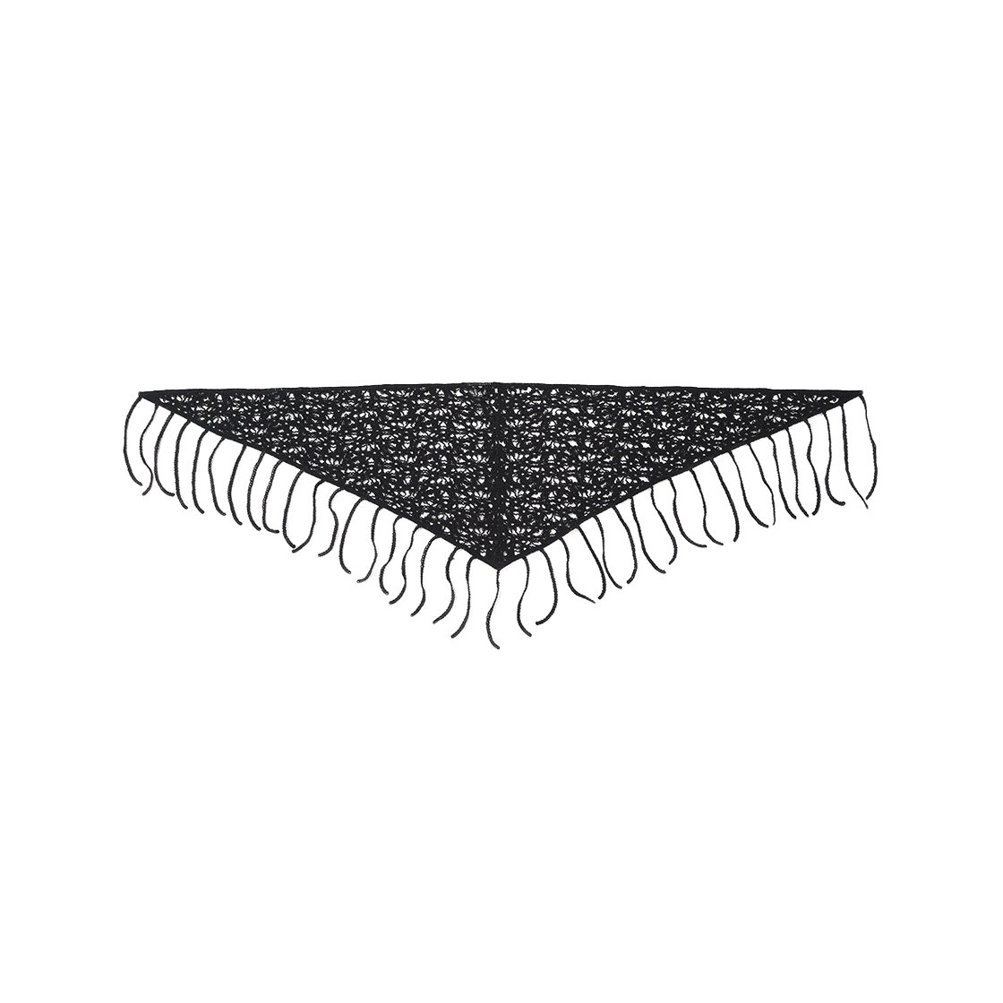 MW215BLK MILLO WOMEN Fringe Wide Multi Scarf Black