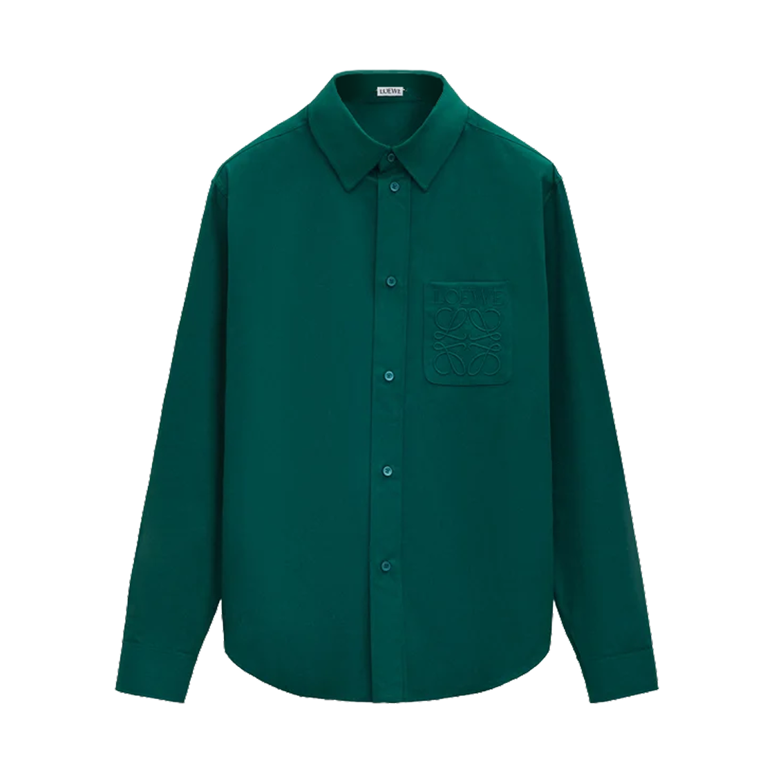 로에베 코튼 셔츠 다크 그린(Loewe Shirt in Cotton Dark Green)