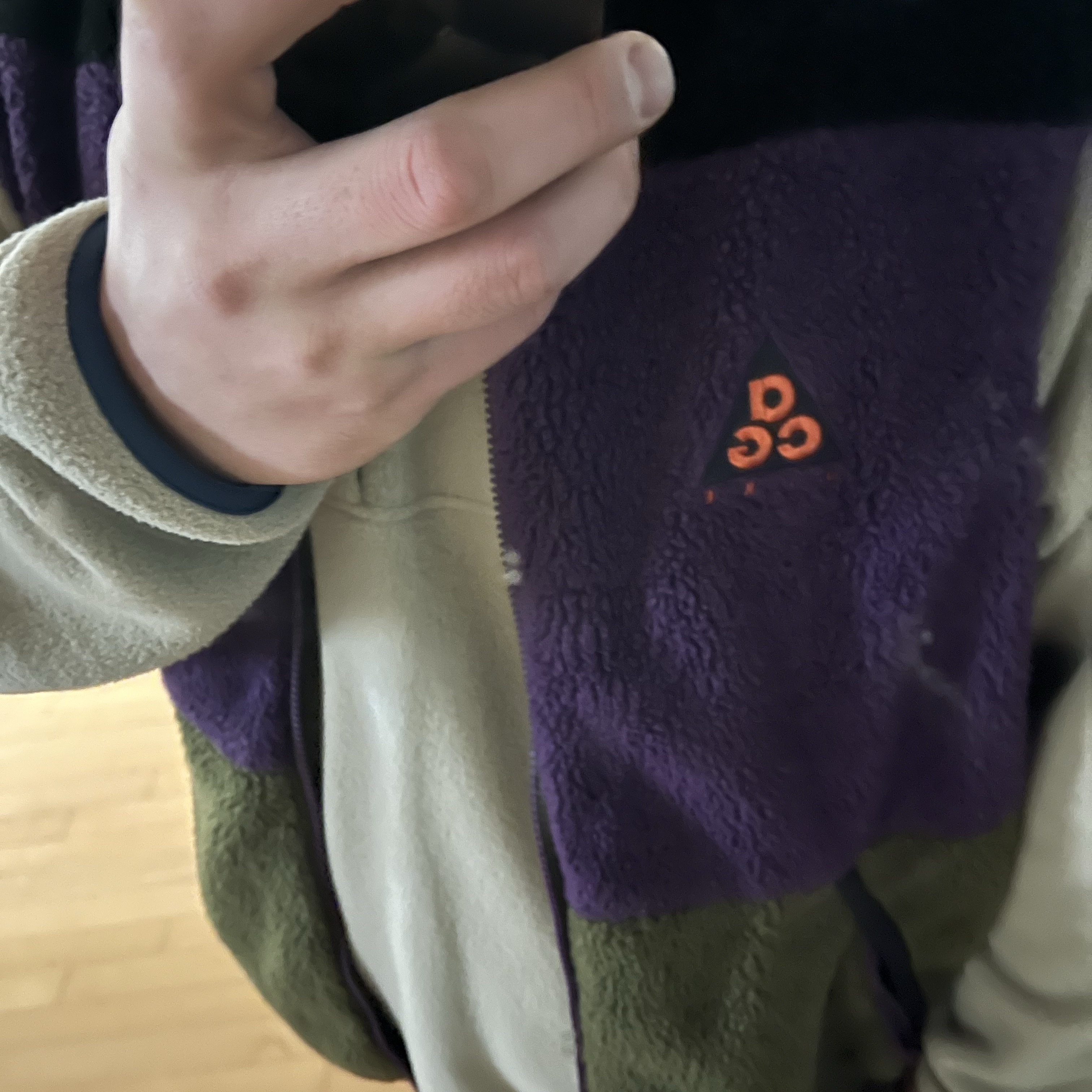 Nike ACG Vest Black Sequoia Night Purple - US/EU 착용 스타일