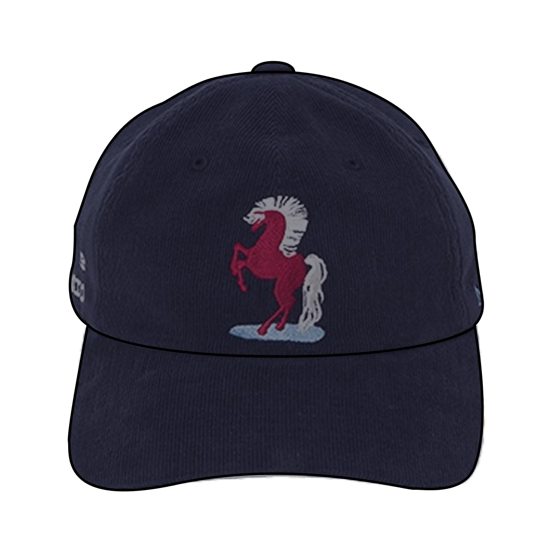 아이앱 스튜디오 레드 홀스 캡 네이비