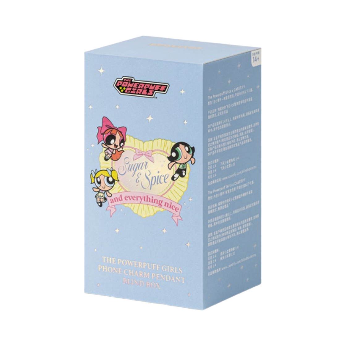 케이스티파이 x 파워퍼프걸 패밀리 폰 참 펜던트 미개봉 랜덤박스 (1개입)(Casetify x The Powerpuff Girls Family Phone Charm Pendant Sealed Case (1 Blind Box))