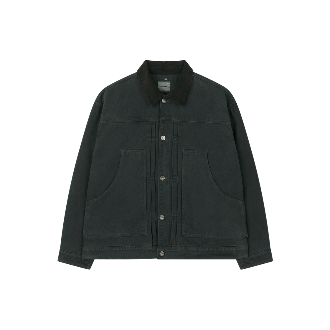 25FWJK03LG Woodman Dust Washed Jacket - Light Gray