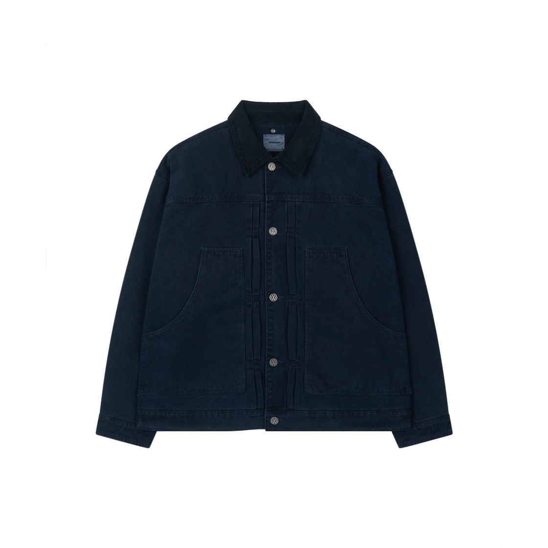 25FWJK03NA Woodman Dust Washed Jacket - Navy