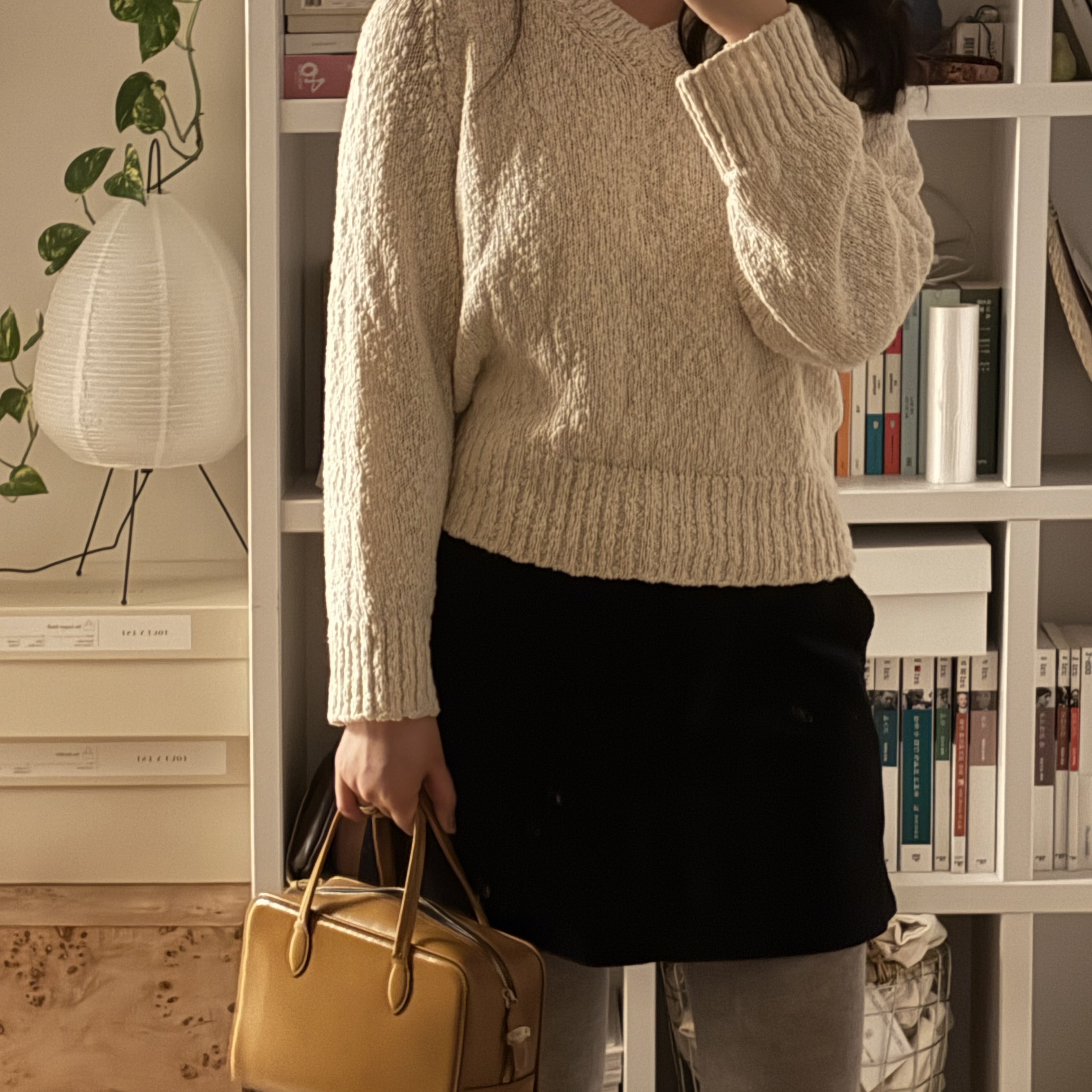 Byweekend Momo Ring Silver, Aviemuah Ave Mac Phone Knob Rhodium 착용 스타일 - 2