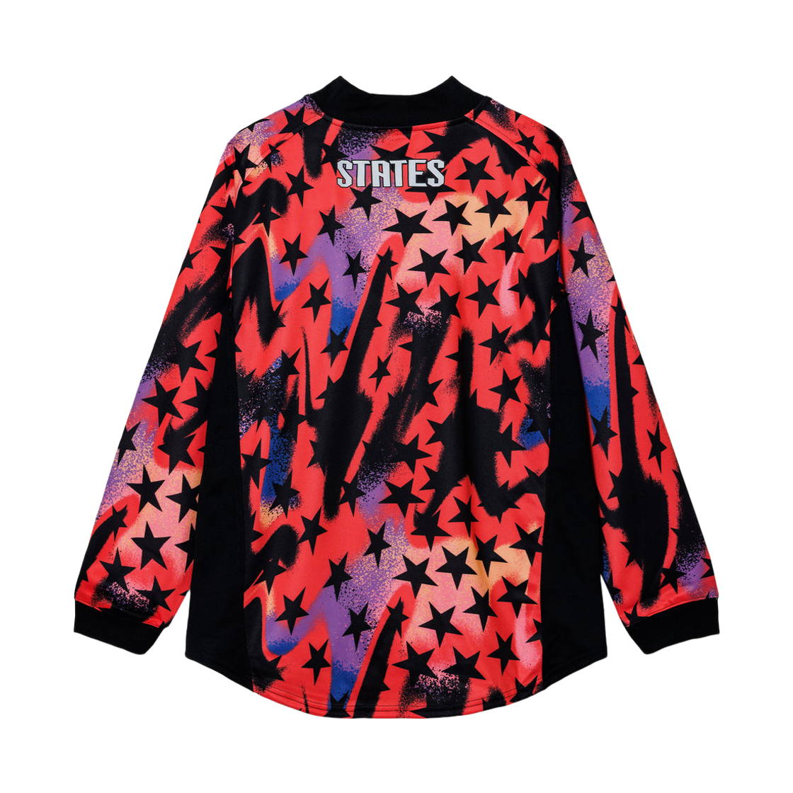 나이키 USMNT 할리우드 키퍼 사커 셔츠 블랙 브라이트 크림슨 (IO0786-010) (논 마킹 버전)(Nike USMNT Hollywood Keeper Soccer Shirt Black Bright Crimson (IO0786-010) (Non Marking Ver.)) - 2