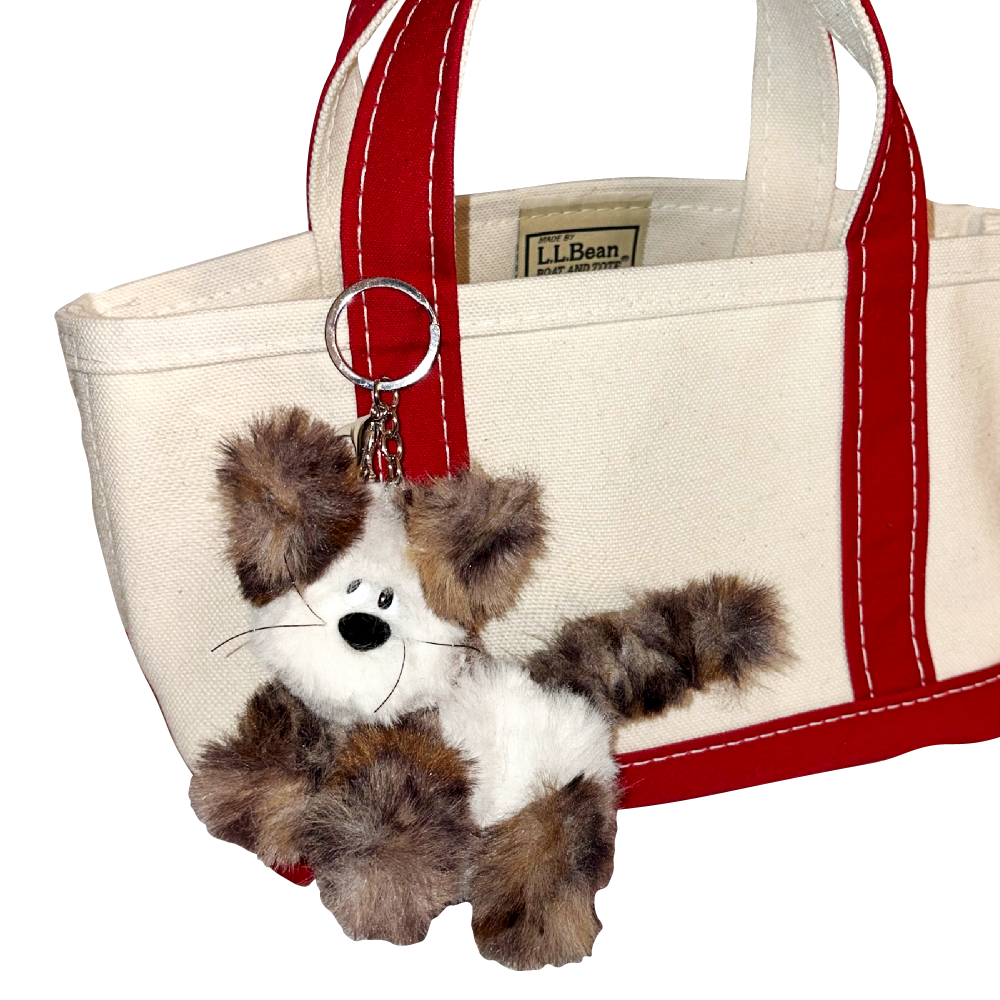 유라이크왓 러브캣 키링 (브라운믹스)(you like what Love cat keyring (brown mix)) - 2