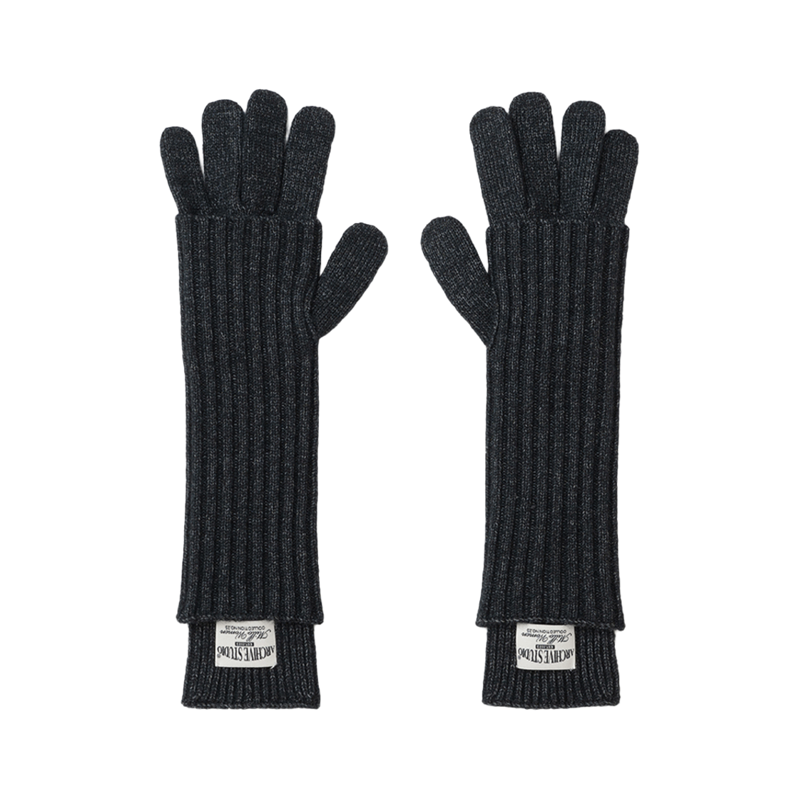 MW265BLK MILLO WOMEN Knitted Warmer Gloves Black