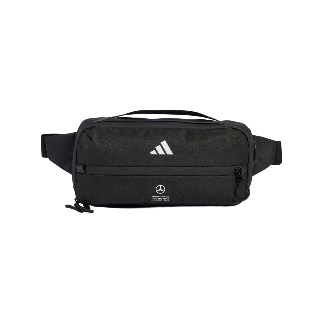 아디다스 x 메르세데스 AMG 페트로나스 F1 팀 엔지니어 마케팅 웨이스트 백 블랙(Adidas x Mercedes AMG Petronas F1 Team Engineer Marketing Waist Bag Black) - 1