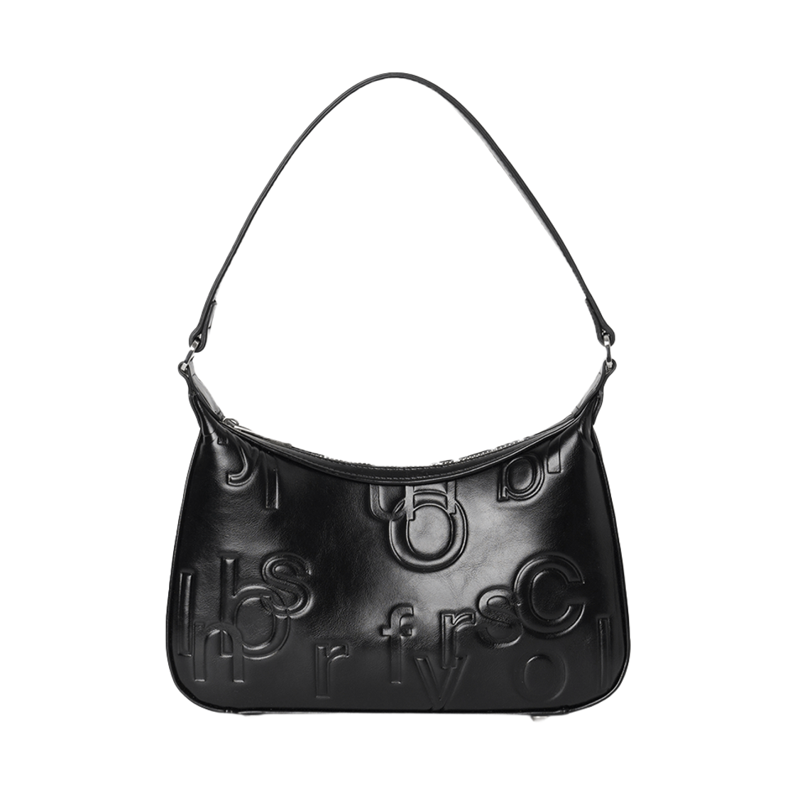 MW129BLK MILLO WOMEN Varnish Carving Bag Black