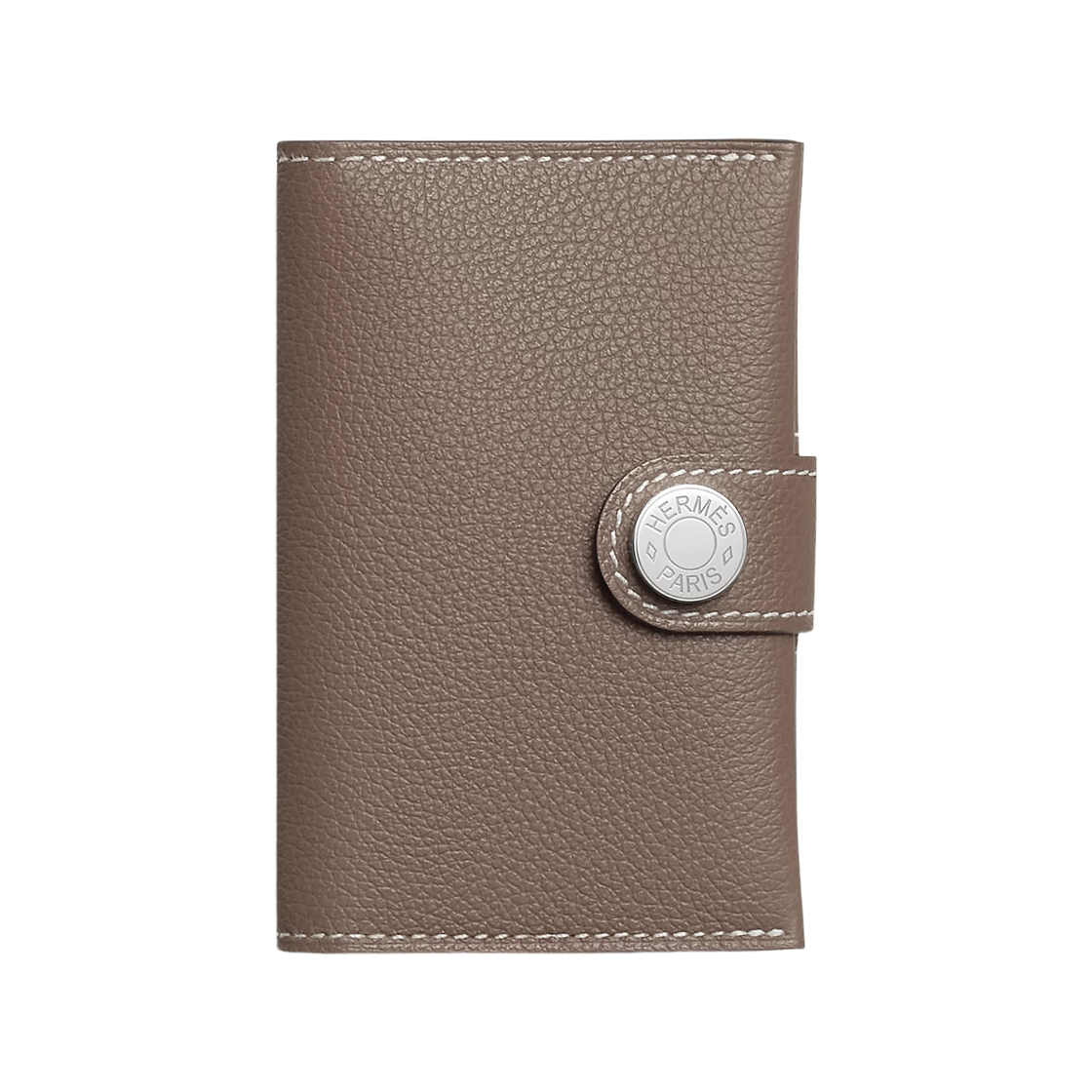 에르메스 R.M.S 카드 홀더 에버컬러 & 팔라듐 하드웨어 에뚜쁘(Hermes R.M.S Card Holder Evercolor & Palladium Etoupe)
