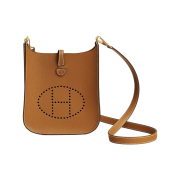 Hermes Evelyne 16 Sellier Bag Epsom & Gold Gold