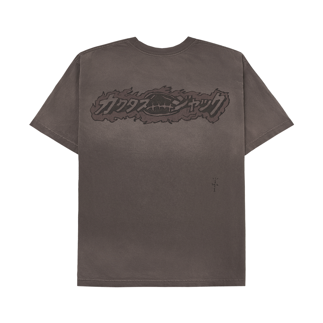- Travis Scott Cactus Jack X Murakami Takashi Melted Utopia Dream T-Shirt Brown