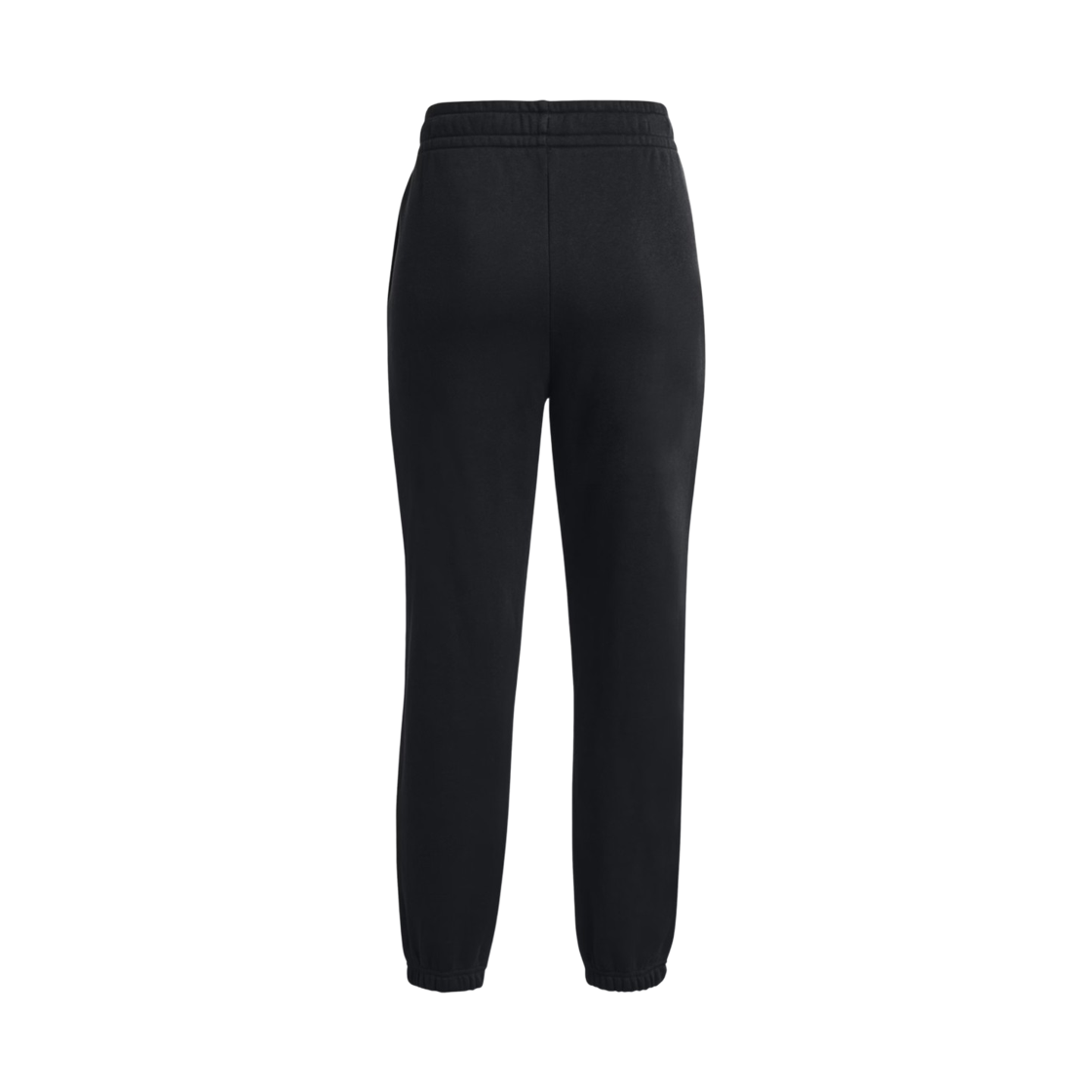 (W) 언더아머 UA 아이콘 플리스 조거 블랙 화이트((W) Under Armour UA Icon Fleece Joggers Black White) - 2