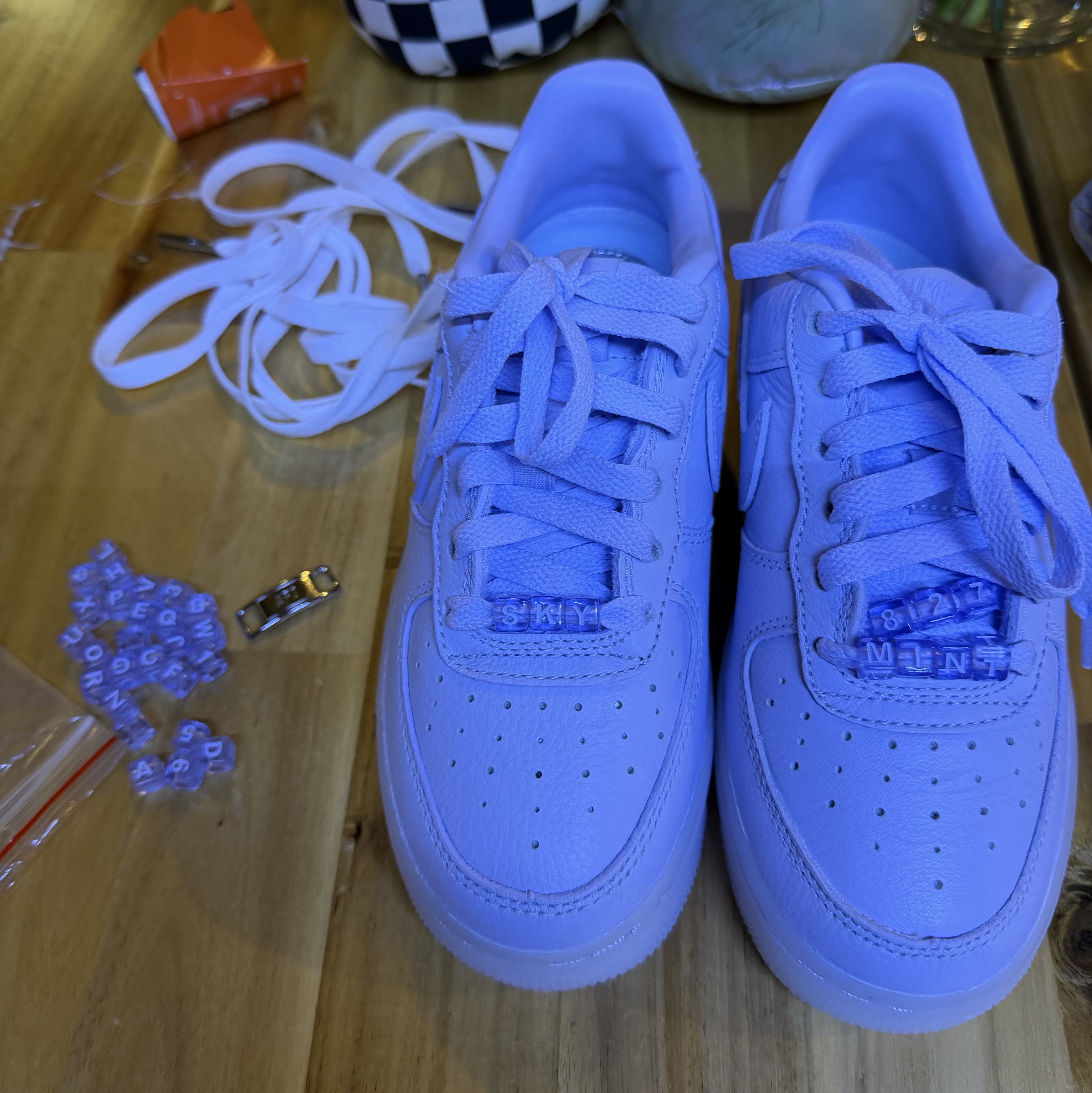 (GS) Nike x Drake Nocta Air Force 1 Low SP Certified Lover Boy Palest Purple 착용 스타일