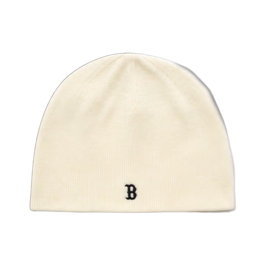 MLB 나노 로고 노립 비니 보스턴 레드삭스 크림(MLB Nano Logo No-Rib Beanie Boston Red Sox Cream) - 1
