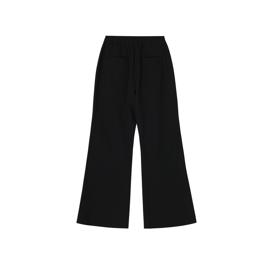 (W) 송지오 니폴드 부츠컷 팬츠 블랙((W) SONGZIO Knee Fold Boots Cut Pants Black) - 2