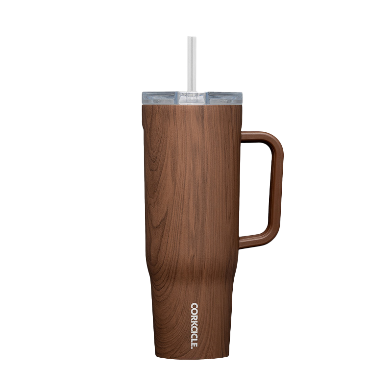 콕시클 크루저 40oz 스텐 보냉 텀블러 대용량 손잡이 빨대 1180ml(CORKCICLE Cruiser 40oz Stainless Steel Insulated Tumbler Large Capacity with Handle & Straw 1180ml) - 3
