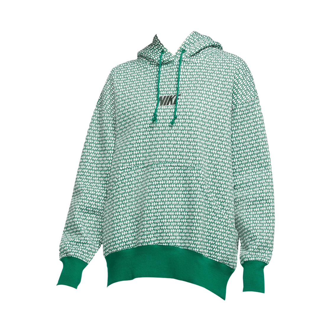 FN0366-365 (W) Nike NSW Phoenix Fleece x Nike United Oversized Pullover Hoodie Malachite Fir - Asia