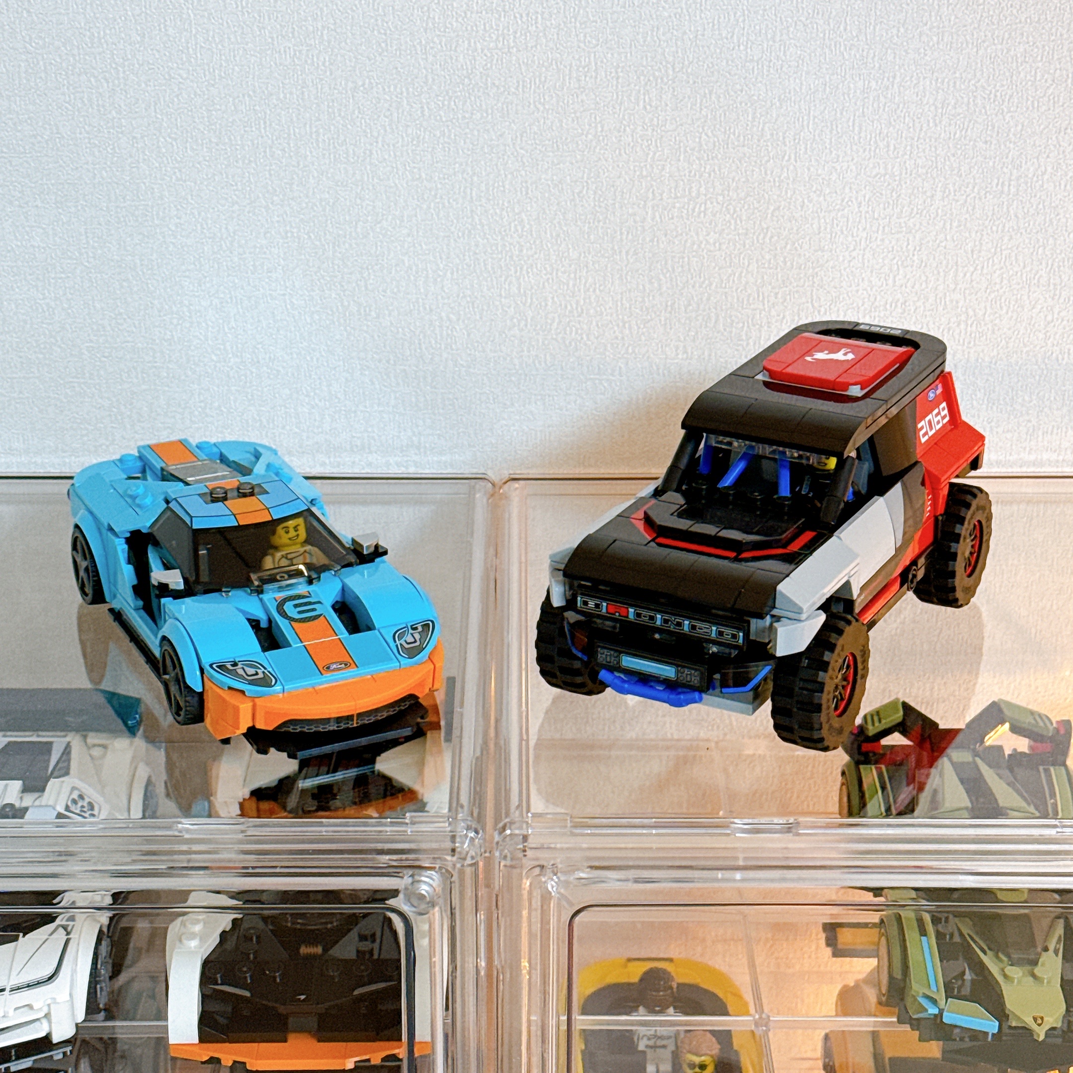 Lego Ford GT Heritage Edition and Bronco R 착용 스타일
