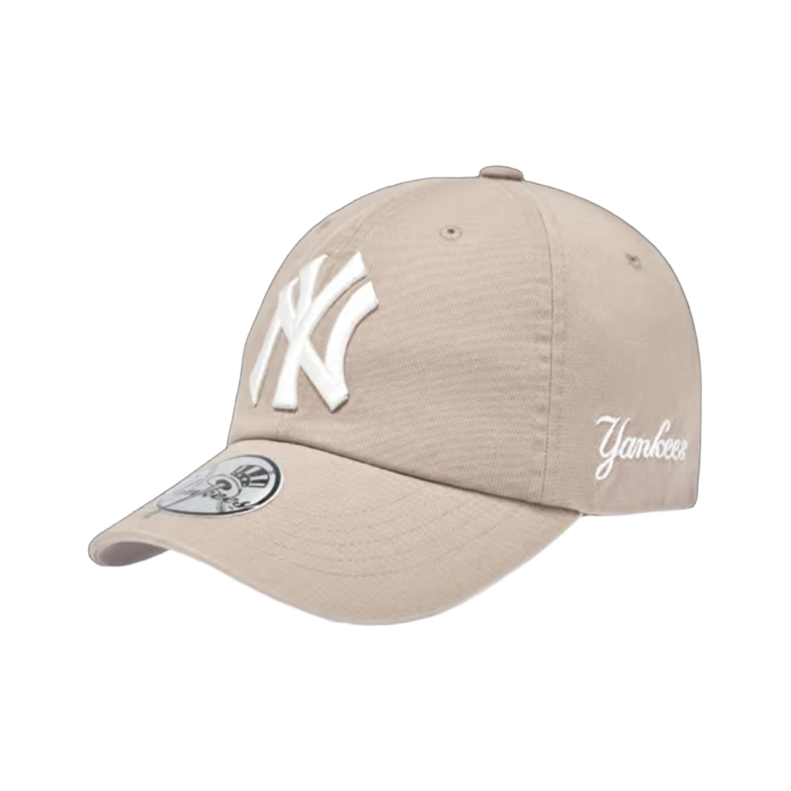 3ACPB245N-50BGS MLB Signature Unstructured Ball Cap New York Yankees Beige