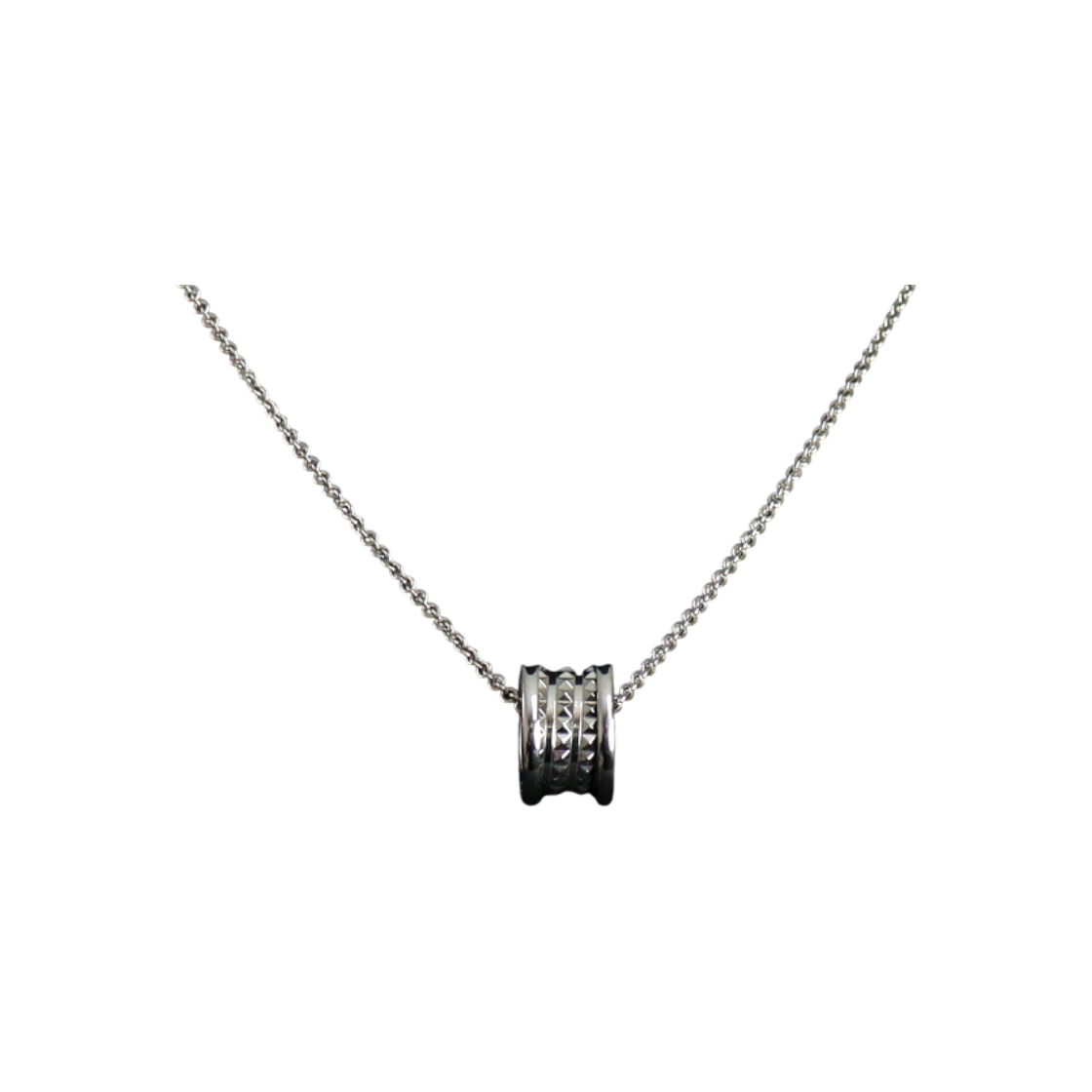 ITCBT9EP4W4S Bvlgari Save the Children B.Zero1 Rock Sterling Silver Necklace