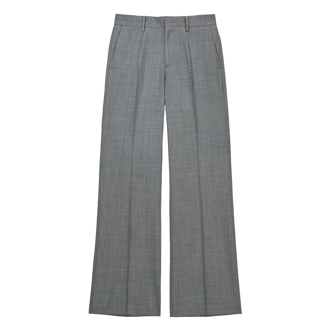 TNPA6E111G2 TNGT Tollegno Flare Fit Wool Pants Mid Grey