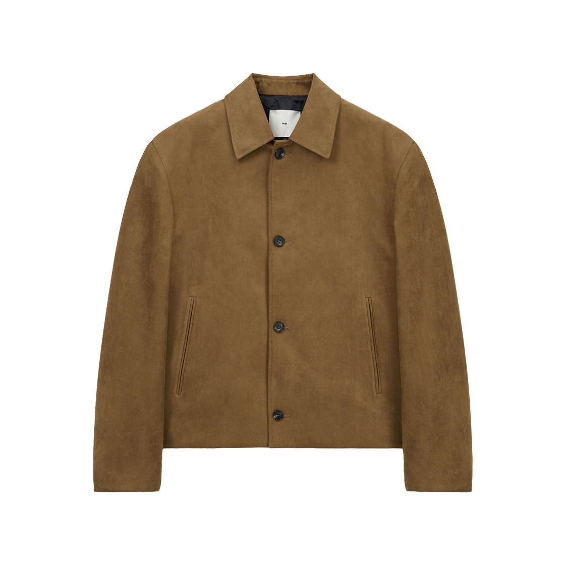 티엔지티 우먼 페이크 스웨이드 숏 자켓 카멜브라운(TNGT W Faux Suede Short Jacket Camel Brown)