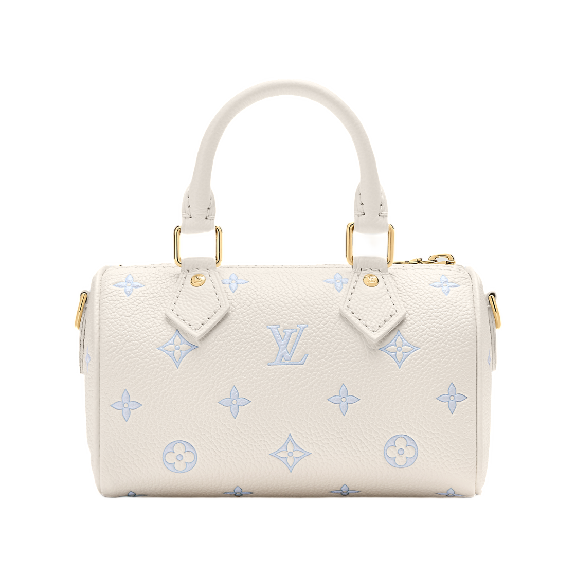 루이비통 나노 스피디 밀키 화이트 블루(Louis Vuitton Nano Speedy Milky White Blue) - 3