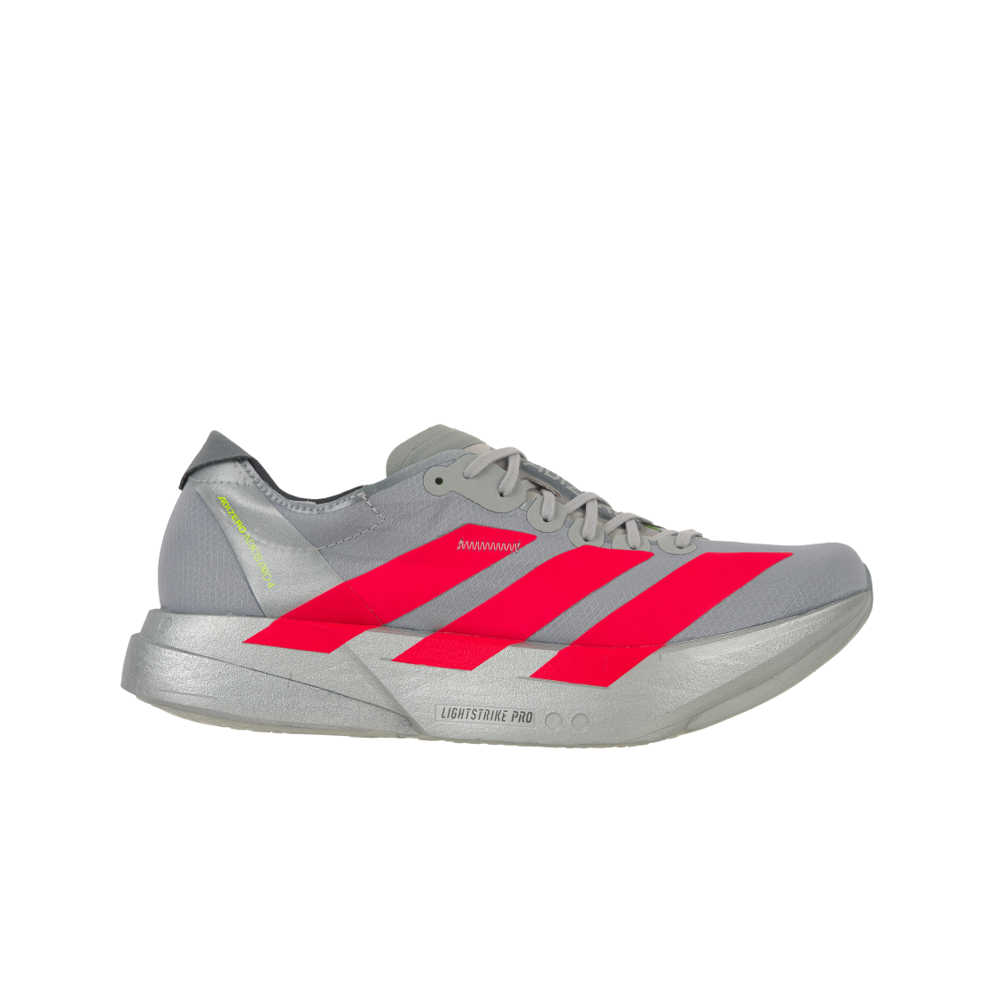 아디다스 아디제로 아디오스 프로 4 실버 메탈릭 루시드 레드(Adidas Adizero Adios Pro 4 Silver Metallic Lucid Red)