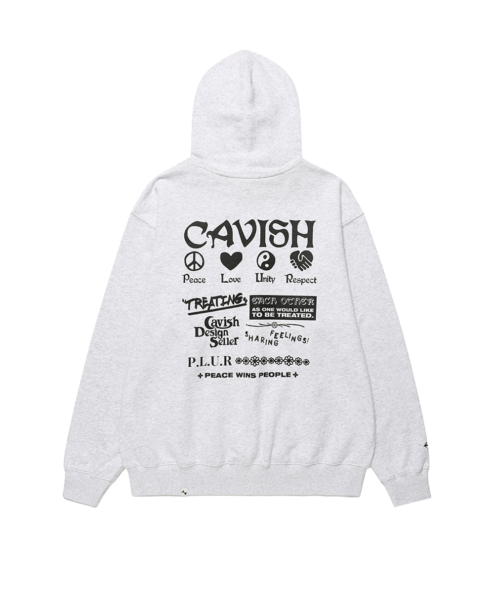 CV2BFUM402AGB CAVISH Plur Hoodie Light Grey