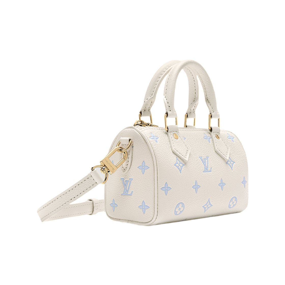 루이비통 나노 스피디 밀키 화이트 블루(Louis Vuitton Nano Speedy Milky White Blue) - 2