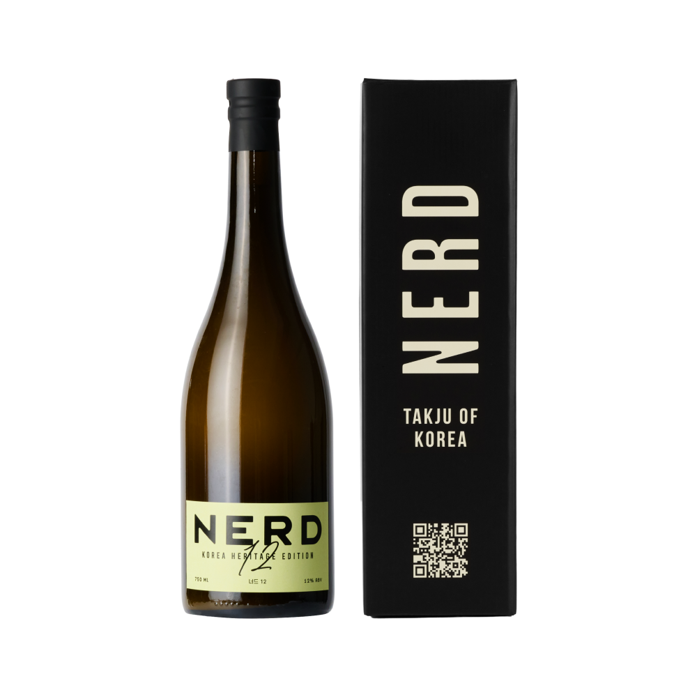 너드12 1병 750ml 12도 (선물용 1구 박스 포함)(NERD 12 750 ml / 12% ABV)