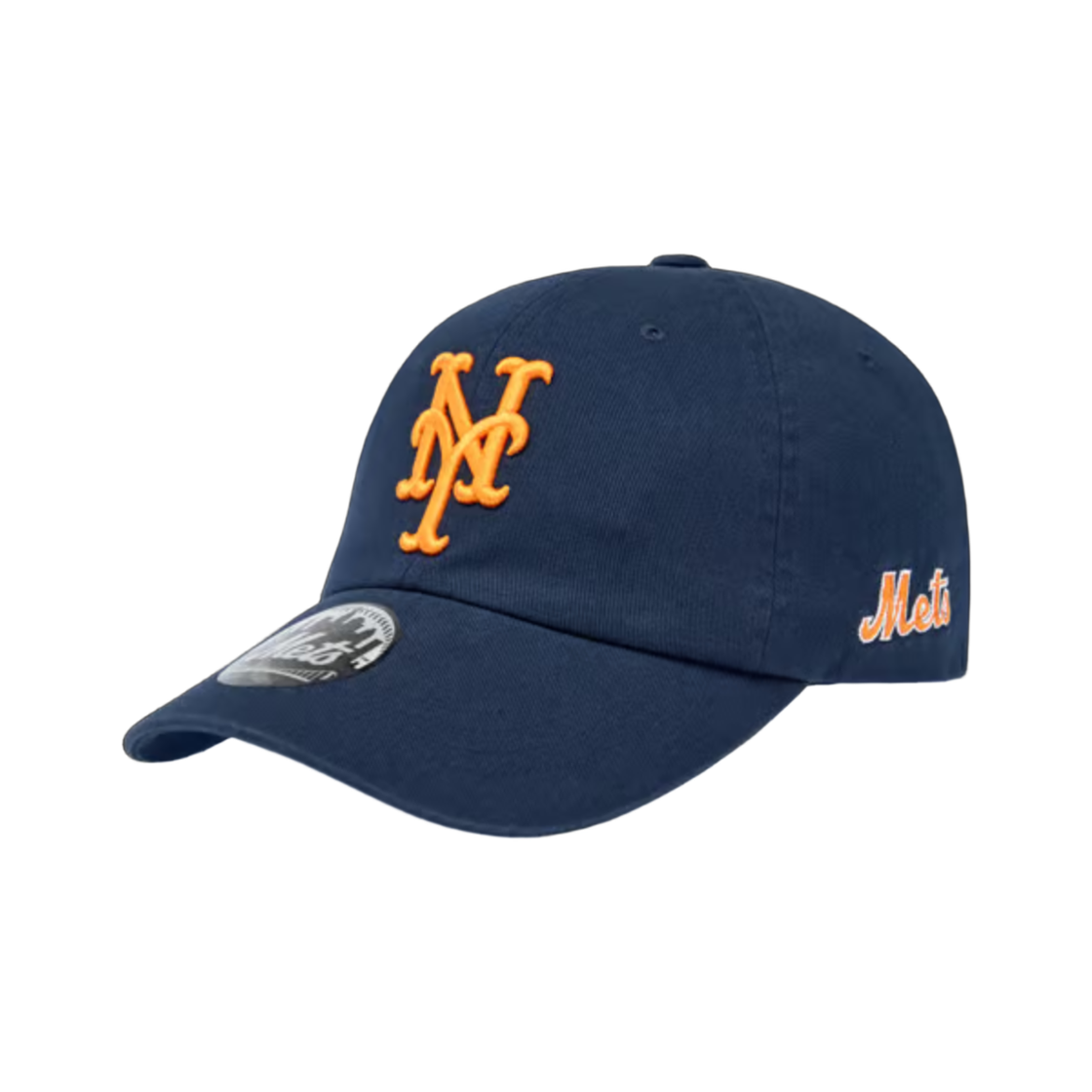 MLB 시그니처 언스트럭쳐 볼캡 뉴욕 메츠 네이비(MLB Signature Unstructured Ball Cap New York Mets Navy)