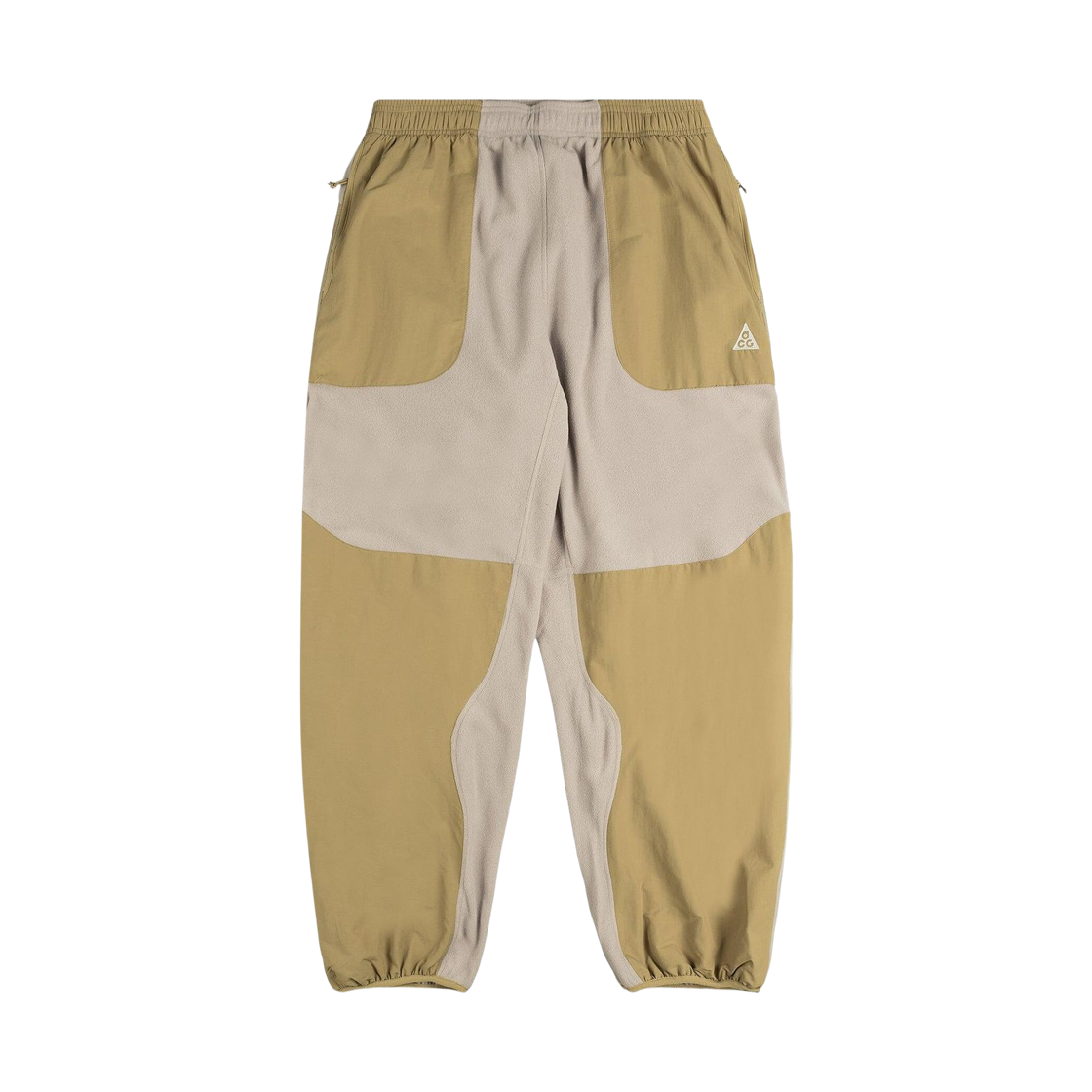 나이키 ACG 울프 트리 플러스 플리스 팬츠 컬리지 그레이 파라슈트 베이지 - 아시아(Nike ACG Wolf Tree Plus Fleece Pants College Grey Parachute Beige - Asia)
