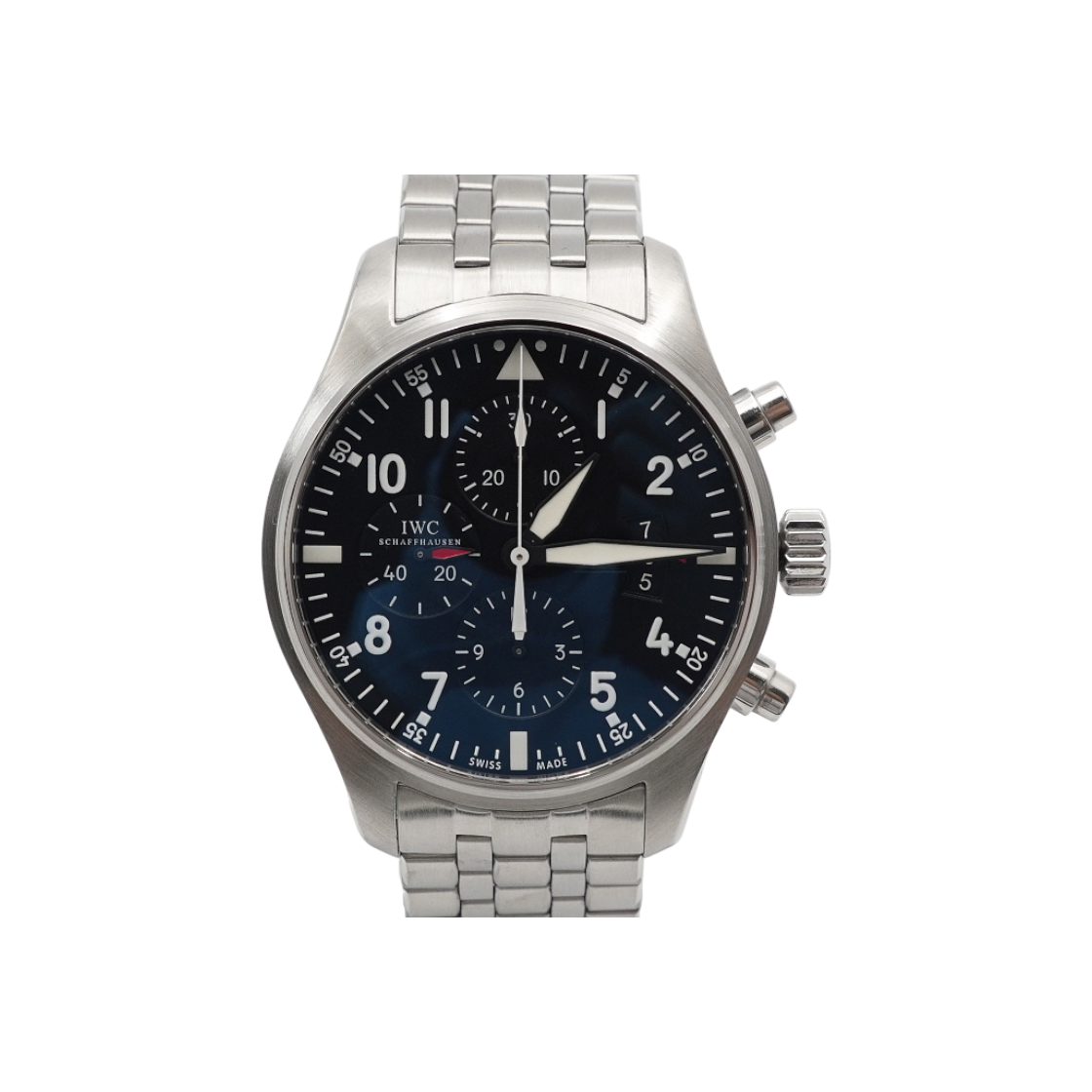 IT6JK3R3654J IWC Pilot's Chronograph 43mm Automatic Steel Men's Watch - IW377704