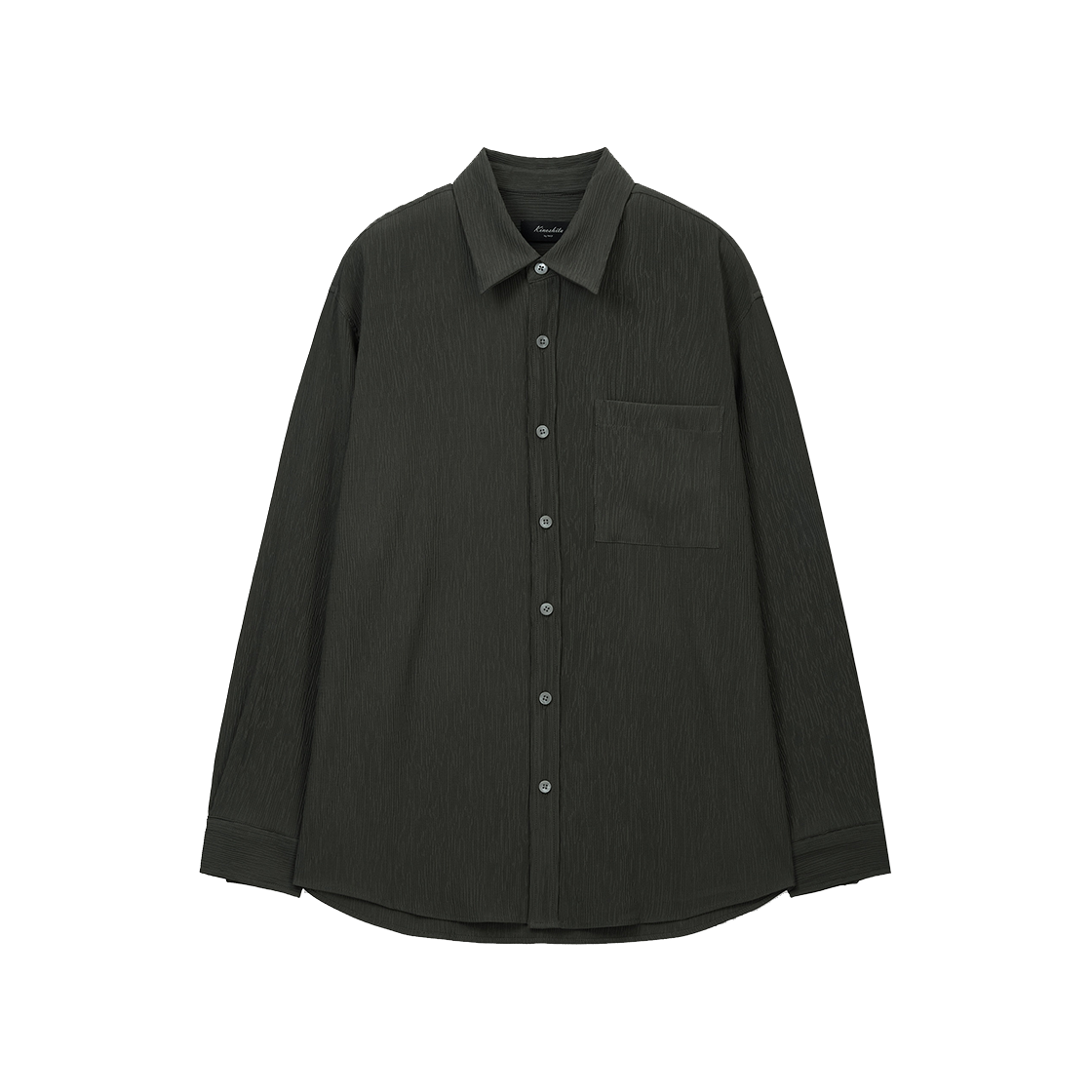 TNSH6E101K2 TNGT Kinoshita Seersucker Shirts Khaki