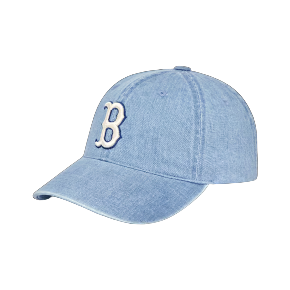 MLB 데님 언스트럭쳐 볼캡 보스턴 레드삭스 스카이 블루(MLB Denim Unstructured Ball Cap Boston Red Sox Sky Blue)