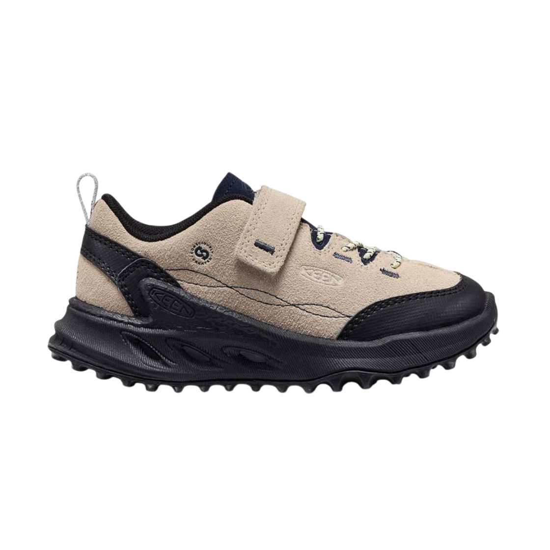 킨 재스퍼 자이오닉 키즈 유아용 스니커즈 사파리 왁스 옐로우(Keen JASPER ZIONIC Kids Little Kids Sneakers Safari Wax Yellow)