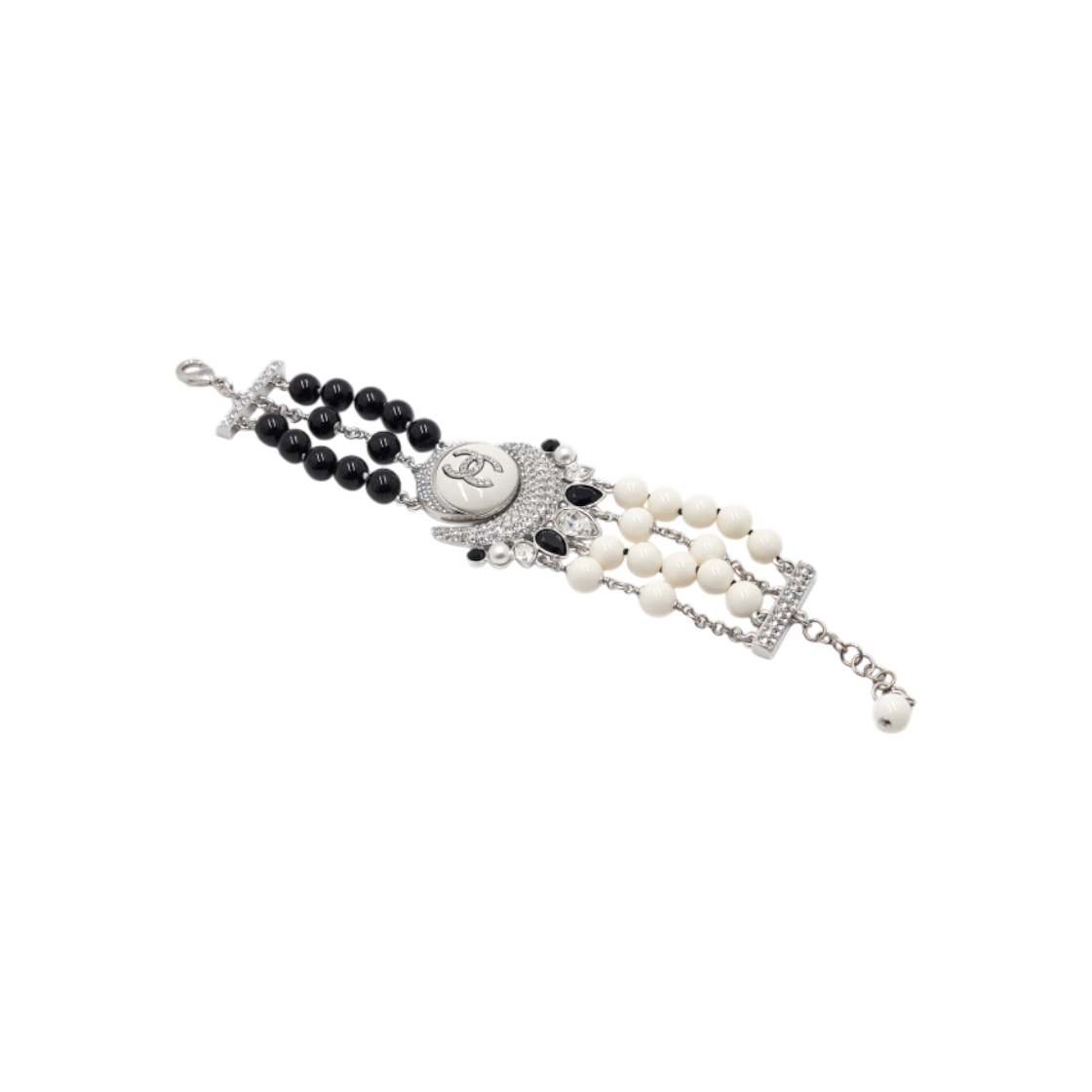 ITIMHGEQTIPR Chanel 22S Luna Crystal CC Logo Women's Bracelet