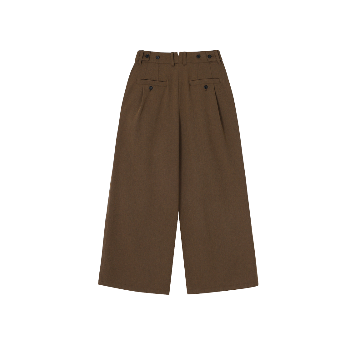 (W) 송지오 맥스 와이드 팬츠 브라운((W) SONGZIO Max Wide Pants Brown) - 2