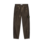 Stone Island 3100001 Nylon Metal Colour Weft Loose-Fit Jogger Trousers Year of The Horse '026 Dark Brown - 26SS