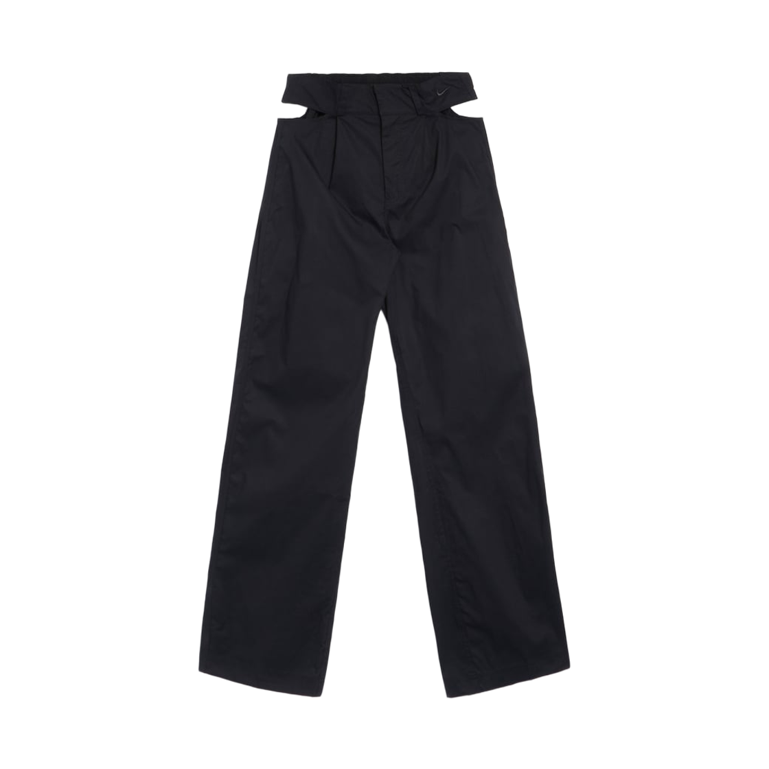 FN1884-010 (W) Nike NSW Cut Out Waist Woven Baggy Trousers Black - Asia