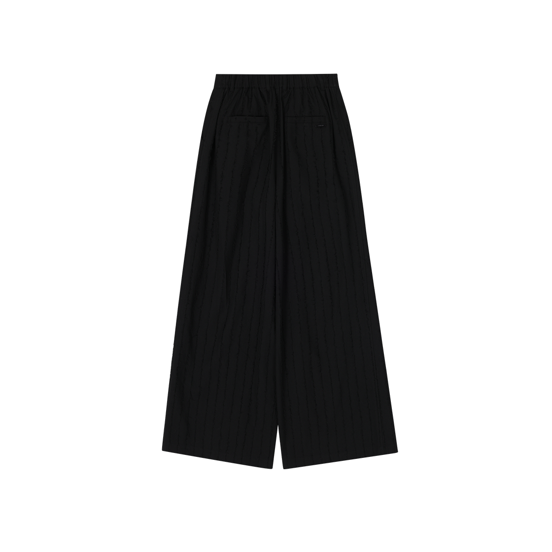 (W) 송지오 시그니처 플레어 팬츠 블랙((W) SONGZIO Signature Flare Pants Black) - 2