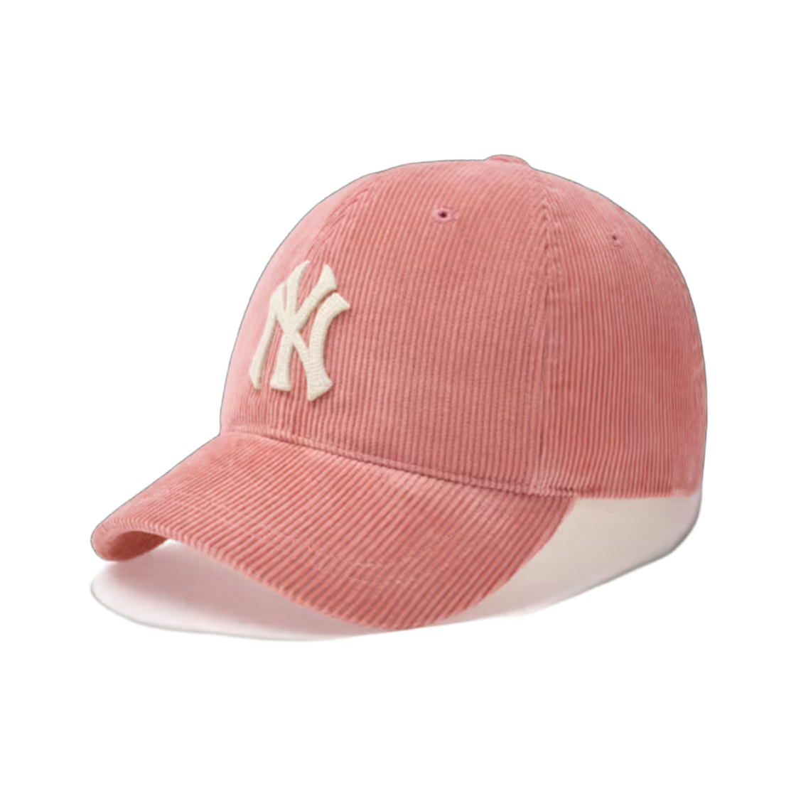 MLB 코듀로이 언스트럭쳐 볼캡 뉴욕양키스 핑크(MLB Corduroy Unstructured Ball Cap New York Yankees Pink) - 1