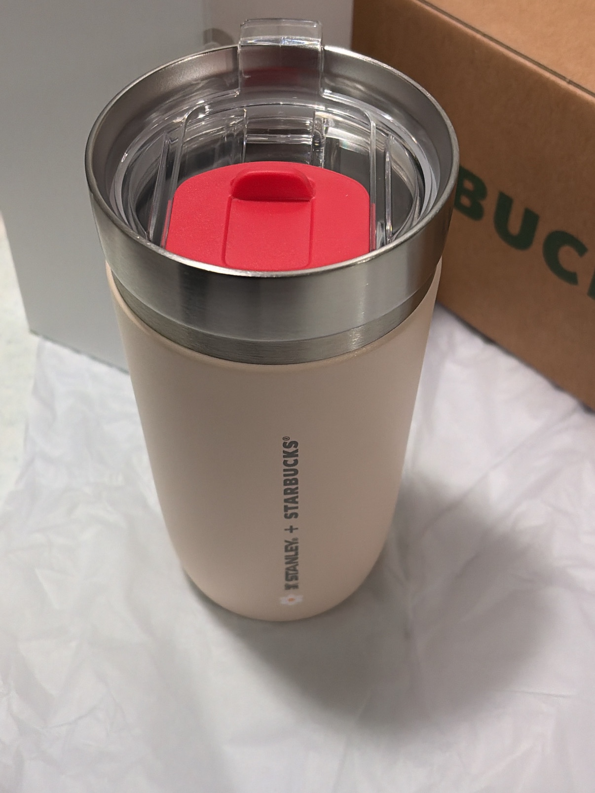 Starbucks Happy Pony Parm SS Stanley Baby Pony Iceland Tumbler 473ml 착용 스타일