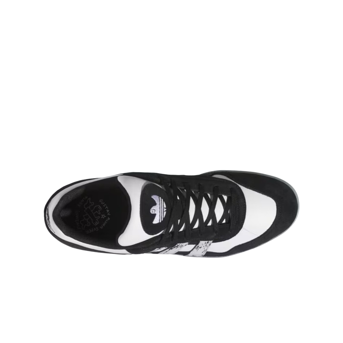 아디다스 알로하 슈퍼 코어 블랙 클라우드 화이트(Adidas Aloha Super Core Black Cloud White) - 2